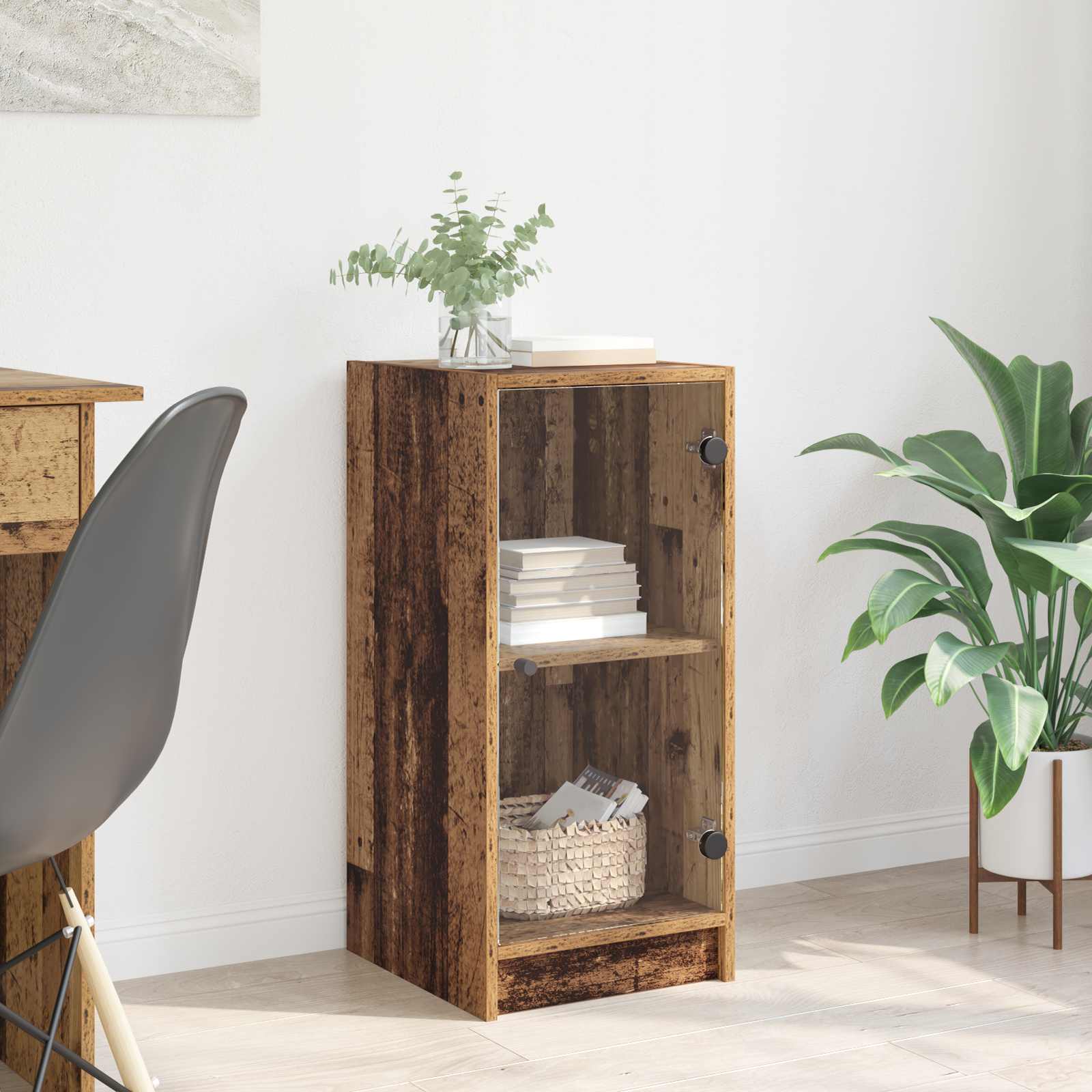 vidaXL Sideboard Old wood 35 x 37 x 76 cm Engineered Wood 1