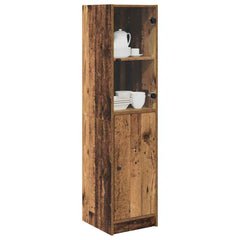 vidaXL Highboard Old Wood 35 x 37 x 142 cm Engineered Wood 3