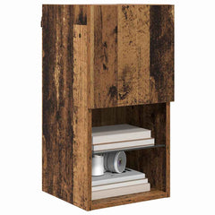 vidaXL Wall-mounted TV Cabinet 30.5 x 30 x 60 cm Old Wood 3