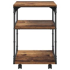 vidaXL Printer Stand Old Wood 43 x 48 x 64 cm Engineered Wood 5