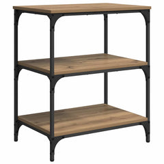 Kitchen Trolley 60 x 41 x 76 cm Engineered Wood Artisan oak