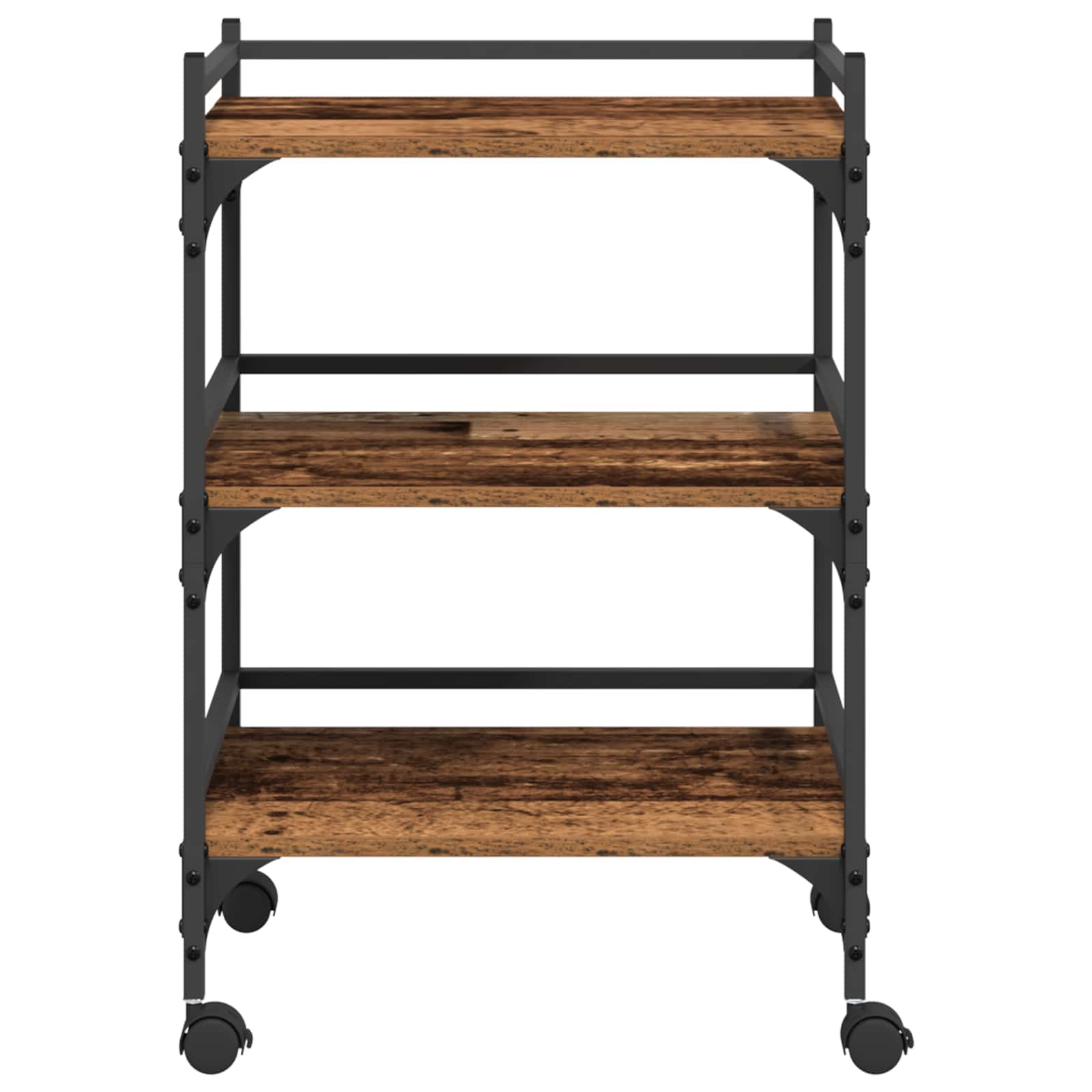 vidaXL Kitchen Trolley Old Wood 50 x 35 x 75.5 cm Engineered Wood 6