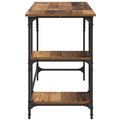 vidaXL Desk Old Wood 120 x 50 x 75 cm Engineered Wood 6