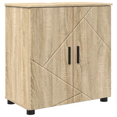 vidaXL Bathroom Cabinet Sonoma Oak 61 x 35 x 64 cm 2