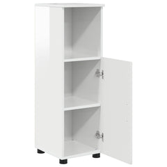 vidaXL Bathroom Cabinet High Gloss White 30 x 35 x 95 cm 5