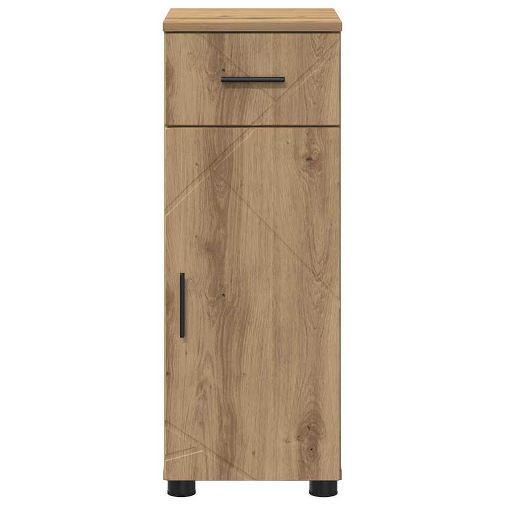 vidaXL Bathroom Cabinet Artisan Oak 30 x 35 x 80 cm 6