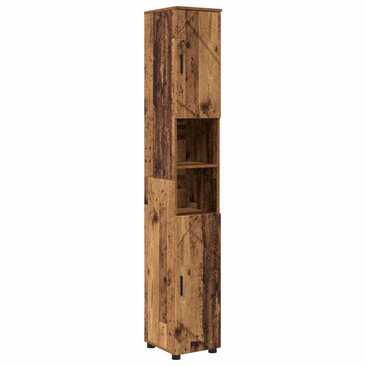 Bathroom Cabinet 30 x 35 x 192 cm Old wood