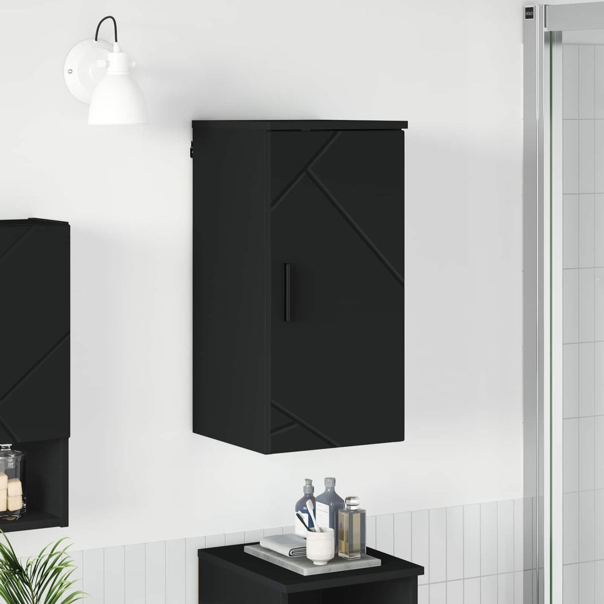 vidaXL Bathroom Cabinet 30 x 31.5 x 61 cm