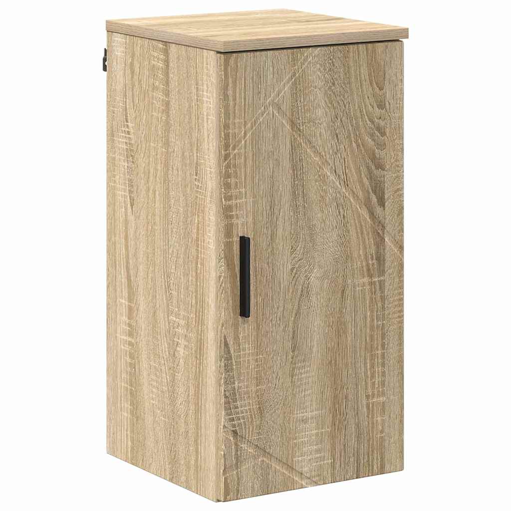 vidaXL Bathroom Cabinet Sonoma Oak 30 x 31.5 x 61 cm 2