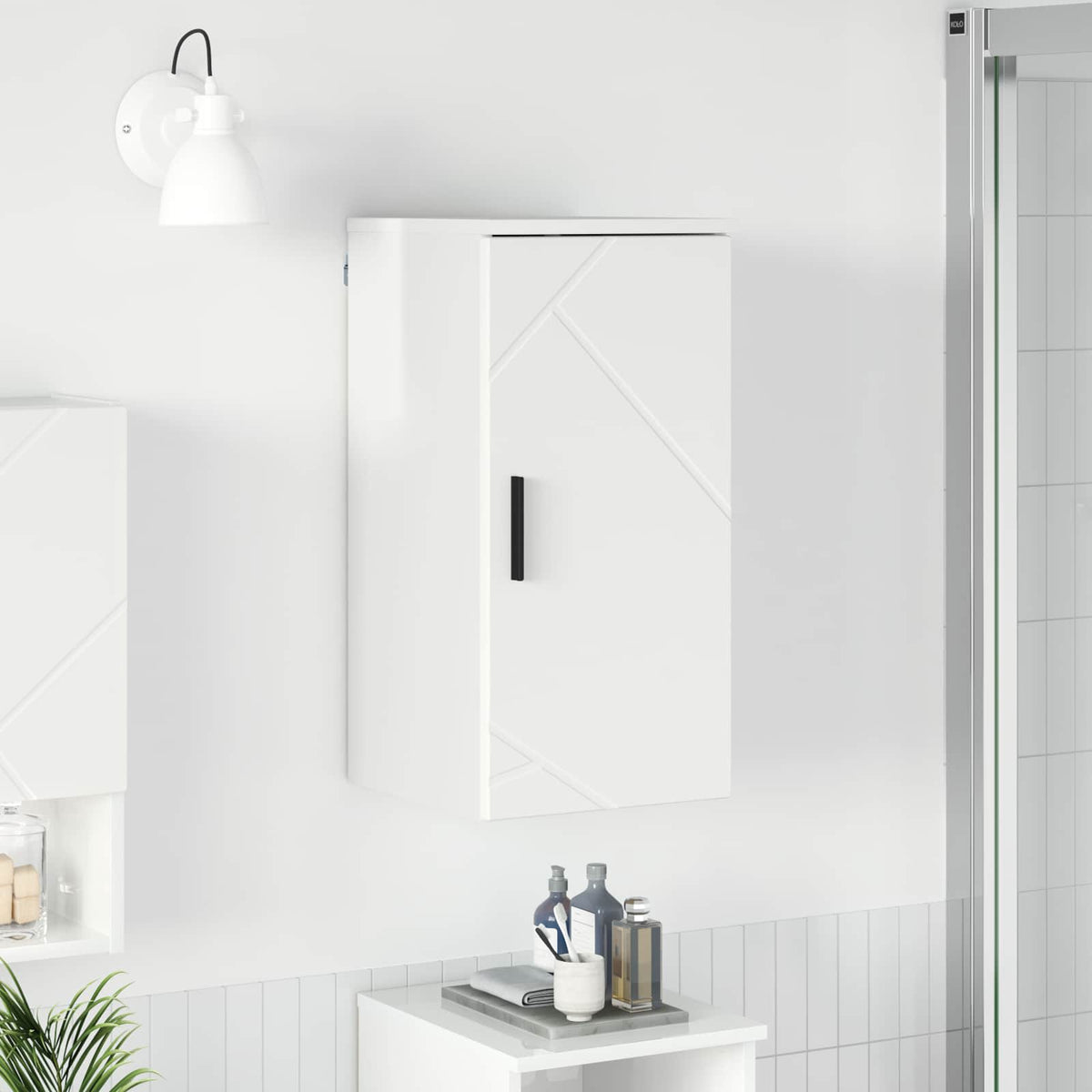 vidaXL Bathroom Cabinet 30 x 31.5 x 61 cm