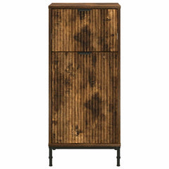 vidaXL Bathroom Cabinet Smoked Oak 39.5 x 36 x 88 cm 6