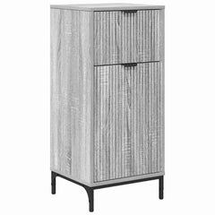 vidaXL Bathroom Cabinet Grey Sonoma 39.5 x 36 x 88 cm 2