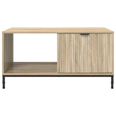 Coffee Table 90 x 49 x 46 cm Engineered Wood Sonoma oak