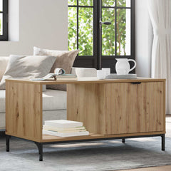 Coffee Table 90 x 49 x 46 cm Engineered Wood Artisan oak