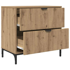 Bedside Table 63.5 x 36 x 61 cm Engineered wood Artisan oak