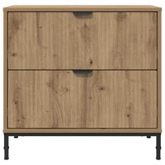 Bedside Table 63.5 x 36 x 61 cm Engineered wood Artisan oak