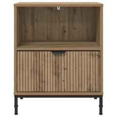 vidaXL Bedside Cabinet 2 pcs Artisan oak 49 x 36 x 61 cm 6