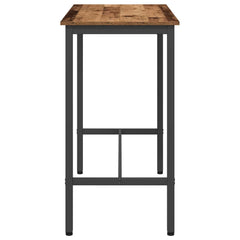 vidaXL Table Old Wood 100 x 50 x 90.5 cm Engineered Wood and Steel 6
