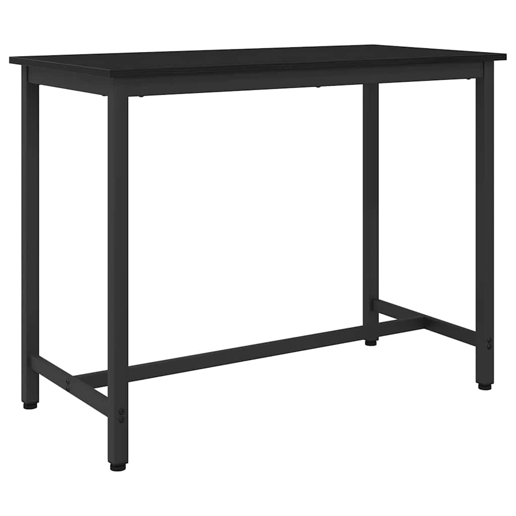 vidaXL Table 100 x 50 x 76.5 cm Engineered Wood and Steel