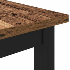 vidaXL Table Old Wood 100 x 50 x 76.5 cm Engineered Wood and Steel 5
