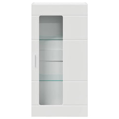 vidaXL Wooden Cabinet White Engineered Wood 6