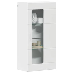 vidaXL Wooden Cabinet White Engineered Wood 3