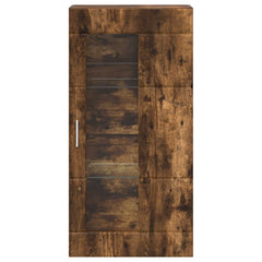 vidaXL Wooden Cabinet Smoked Oak Engineered Wood 6