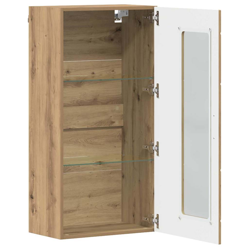 vidaXL Wooden Cabinet Artisan Oak Engineered Wood 5