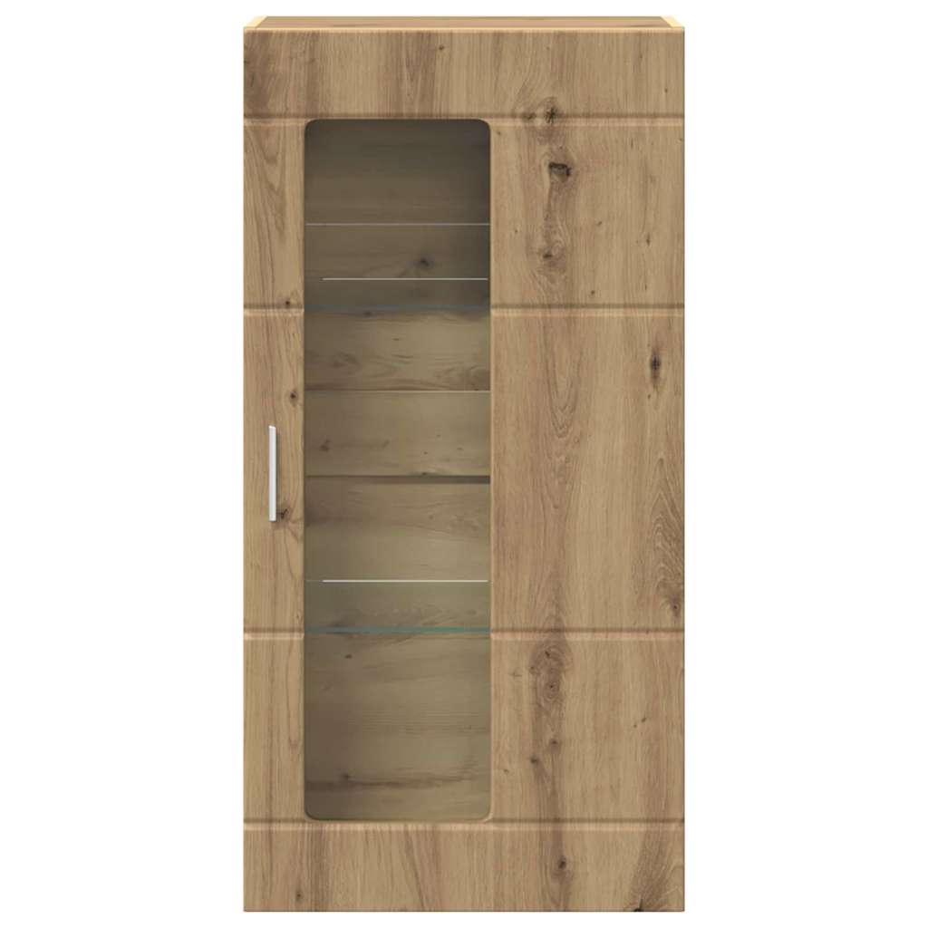 vidaXL Wooden Cabinet Artisan Oak Engineered Wood 6