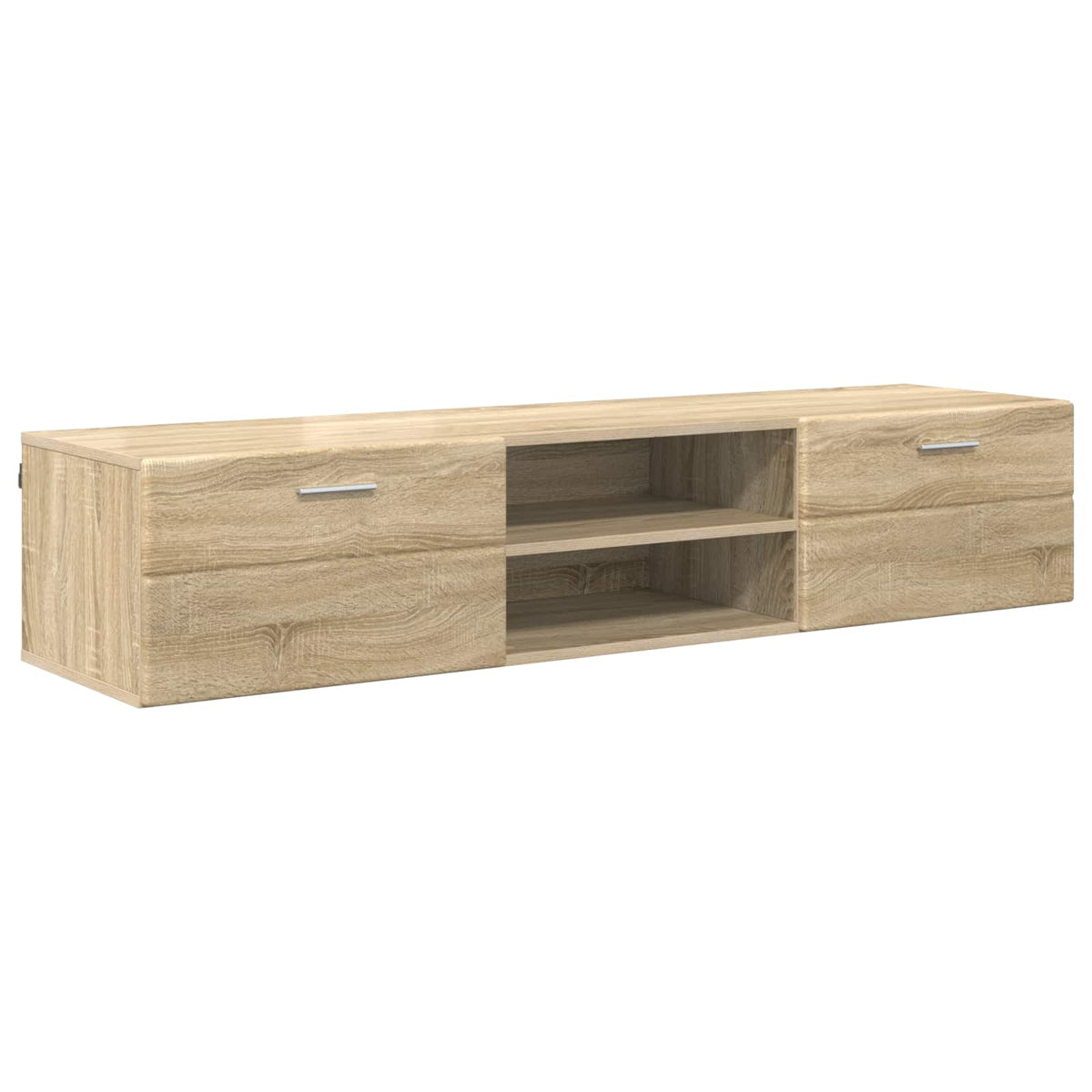 vidaXL Wooden Cabinet 150 x 39 x 30 cm Sonoma Oak Engineered Wood 2