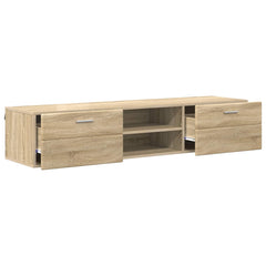 vidaXL Wooden Cabinet 150 x 39 x 30 cm Sonoma Oak Engineered Wood 5