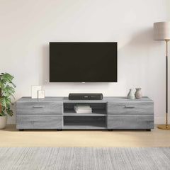 vidaXL Wooden Cabinet 150 x 39 x 30 cm Grey Sonoma Engineered Wood 4
