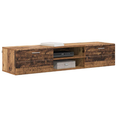 vidaXL Wooden Cabinet 150 x 39 x 30 cm Old Wood Engineered Wood 3