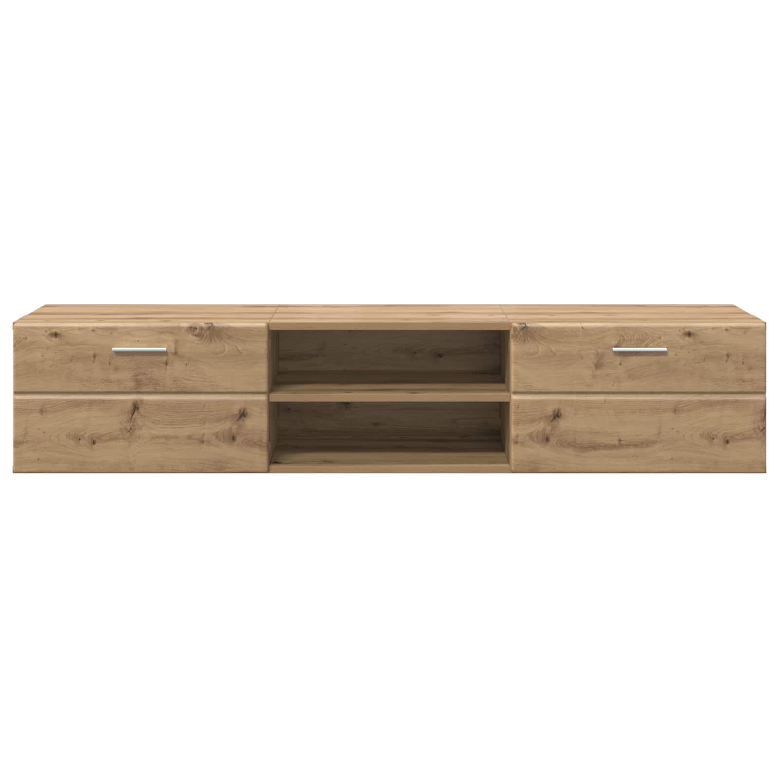vidaXL Wooden Cabinet 150 x 39 x 30 cm Artisan Oak Engineered Wood 6