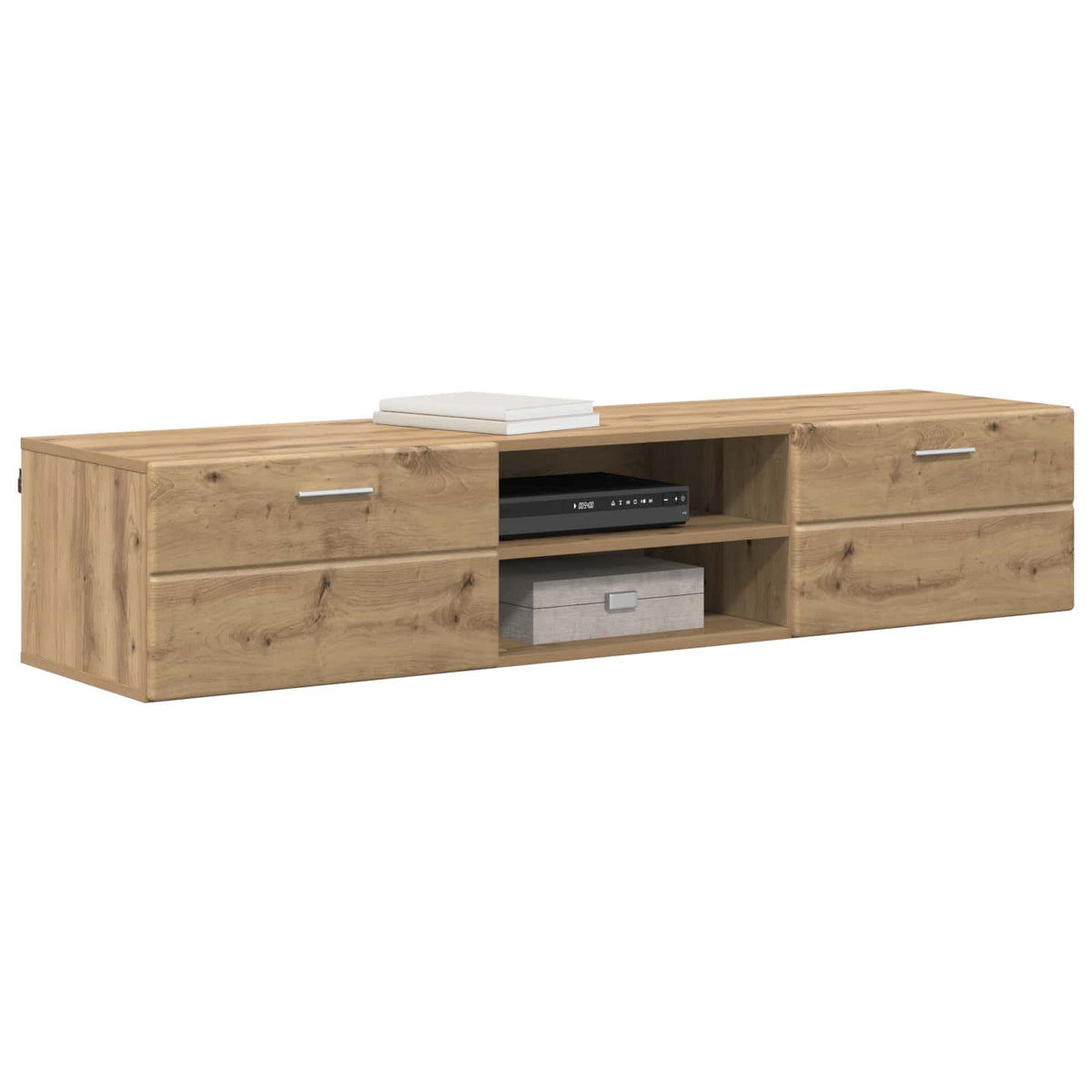 vidaXL Wooden Cabinet 150 x 39 x 30 cm Artisan Oak Engineered Wood 3
