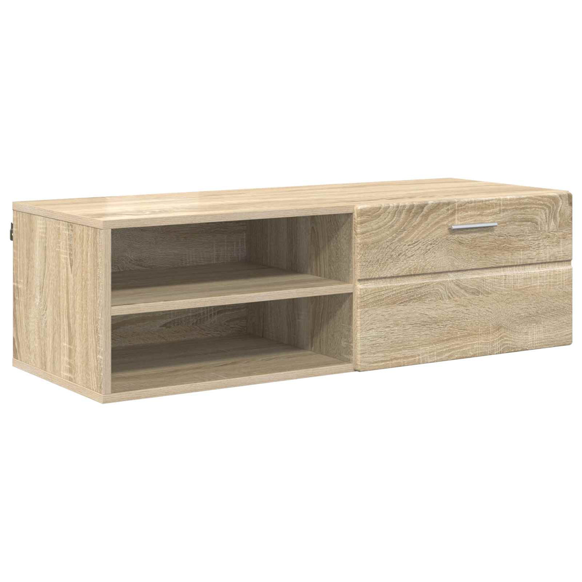 TV Cabinet Set FLORIN 3 pcs 150 x 39 x 30 cm Sonoma oak TV cabinet with 1 drawer