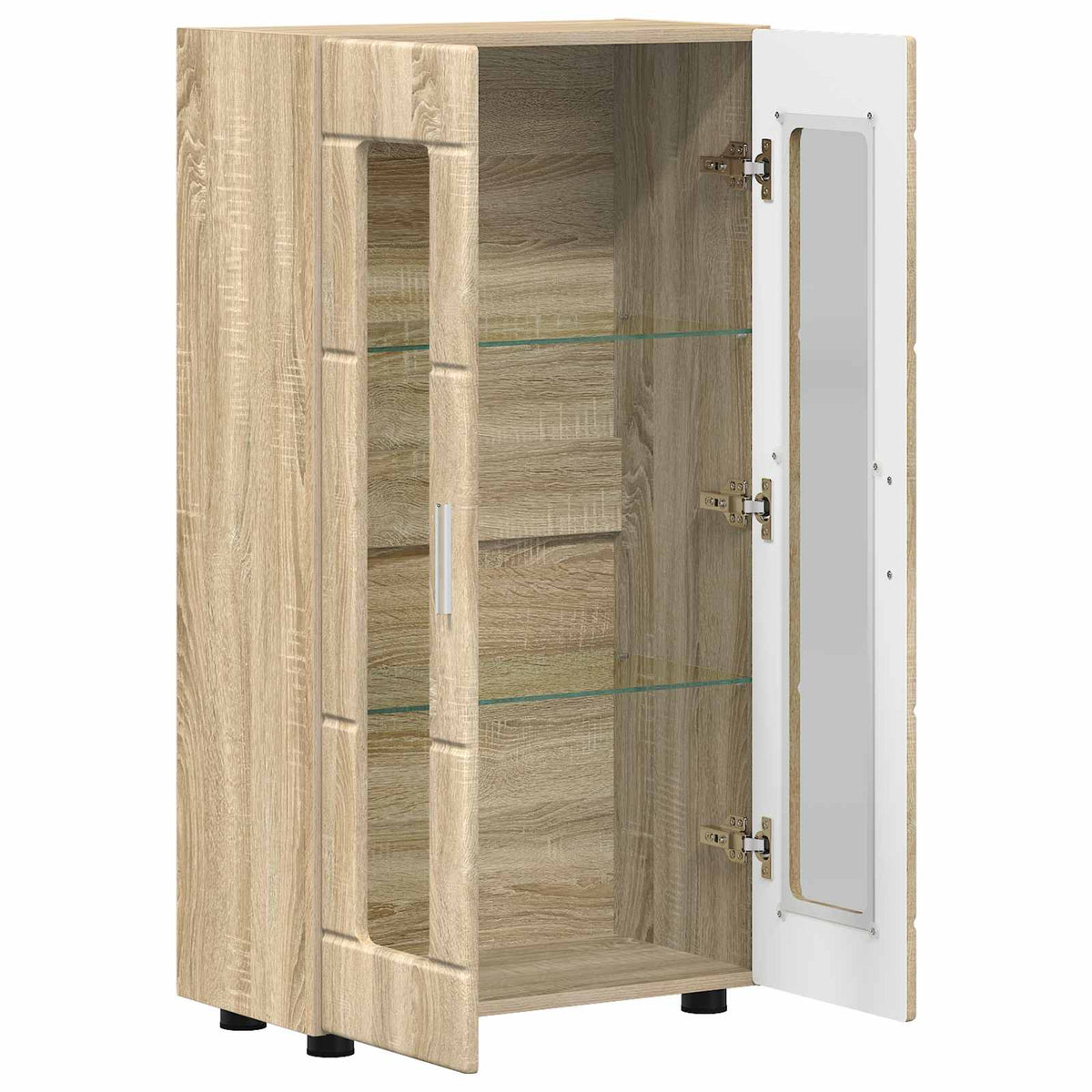 vidaXL Sideboard FLORIN 55.5 x 29 x 100 cm Sonoma Oak Engineered Wood 5