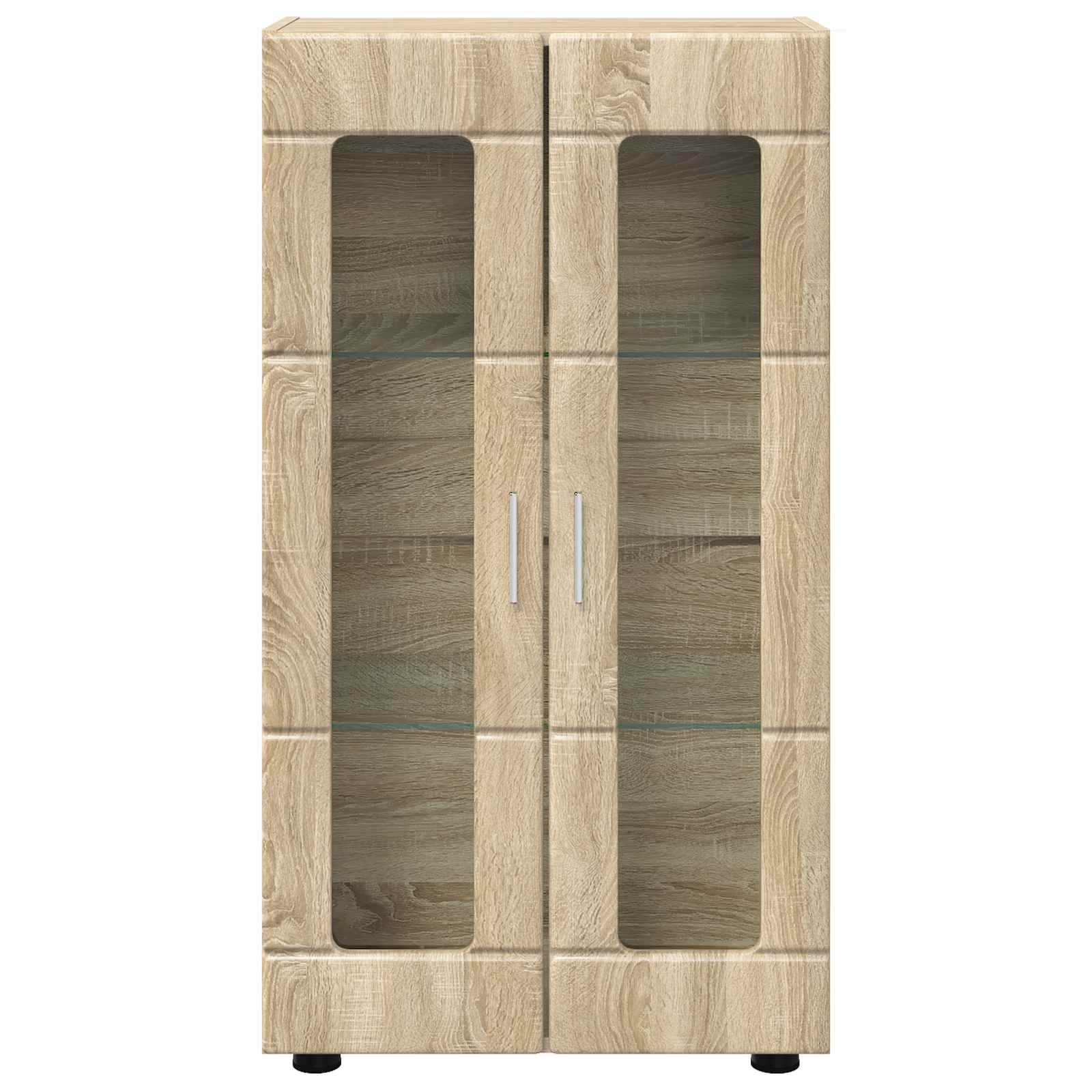vidaXL Sideboard FLORIN 55.5 x 29 x 100 cm Sonoma Oak Engineered Wood 6