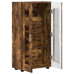 vidaXL Sideboard FLORIN 55.5 x 29 x 100 cm Smoked Oak Engineered Wood 5