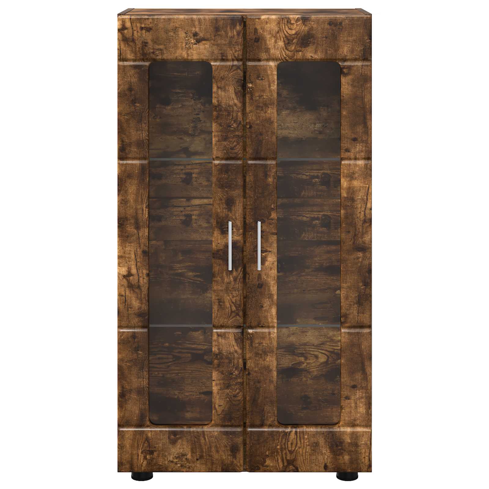 vidaXL Sideboard FLORIN 55.5 x 29 x 100 cm Smoked Oak Engineered Wood 6