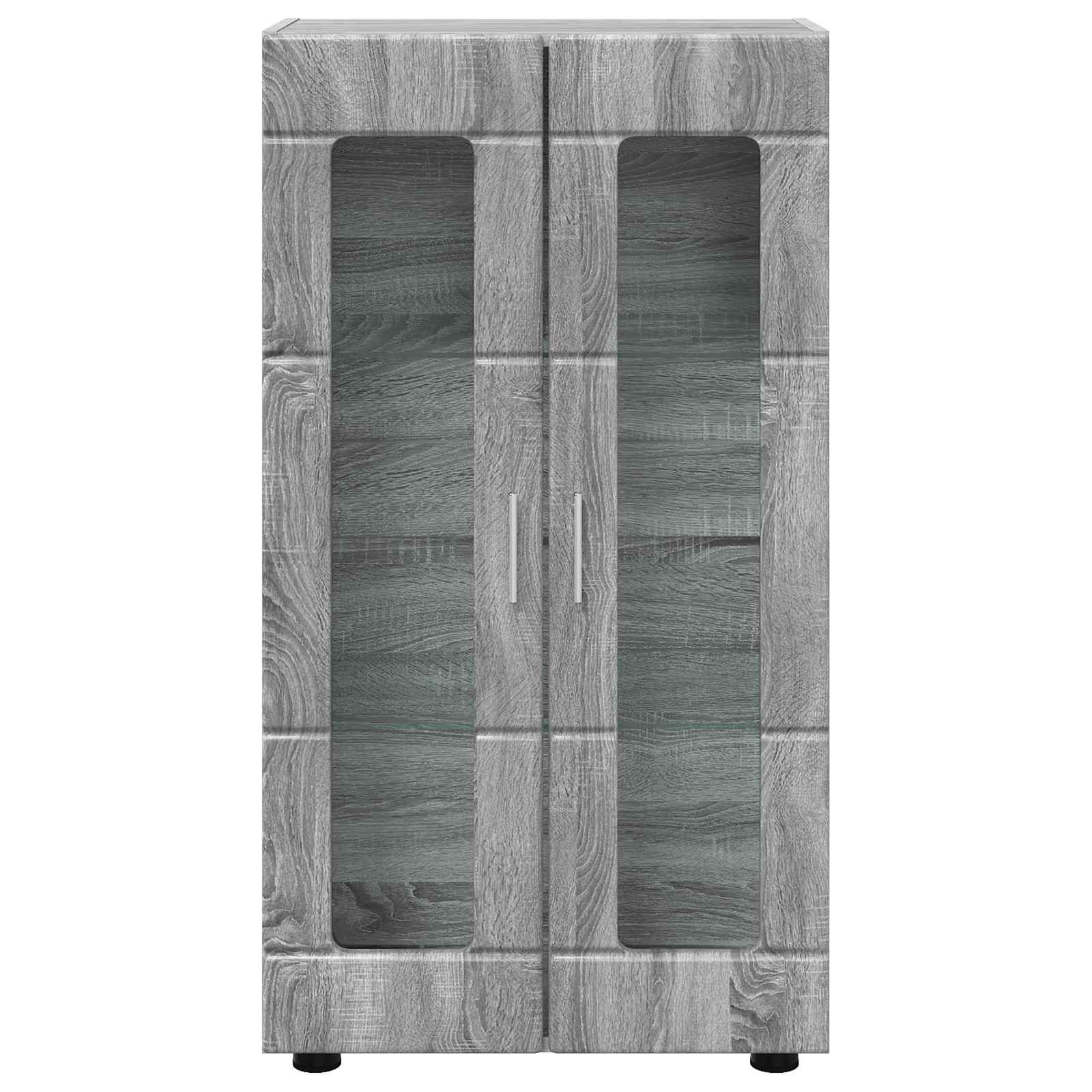 vidaXL Sideboard FLORIN 55.5 x 29 x 100 cm Grey Sonoma Engineered Wood 6