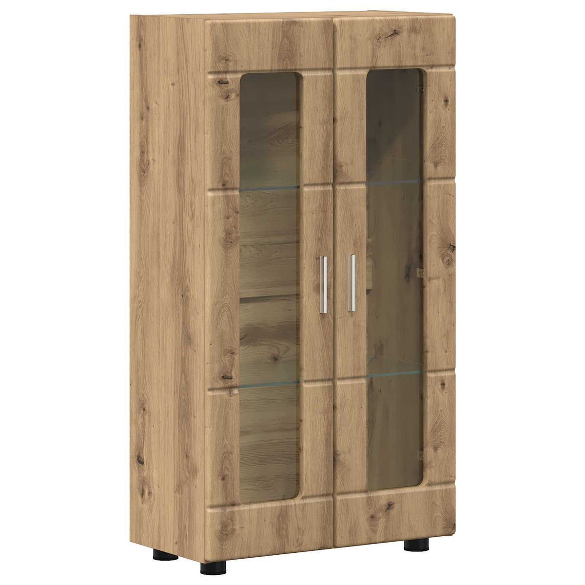 vidaXL Sideboard FLORIN 55.5 x 29 x 100 cm Artisan Oak Engineered Wood 2