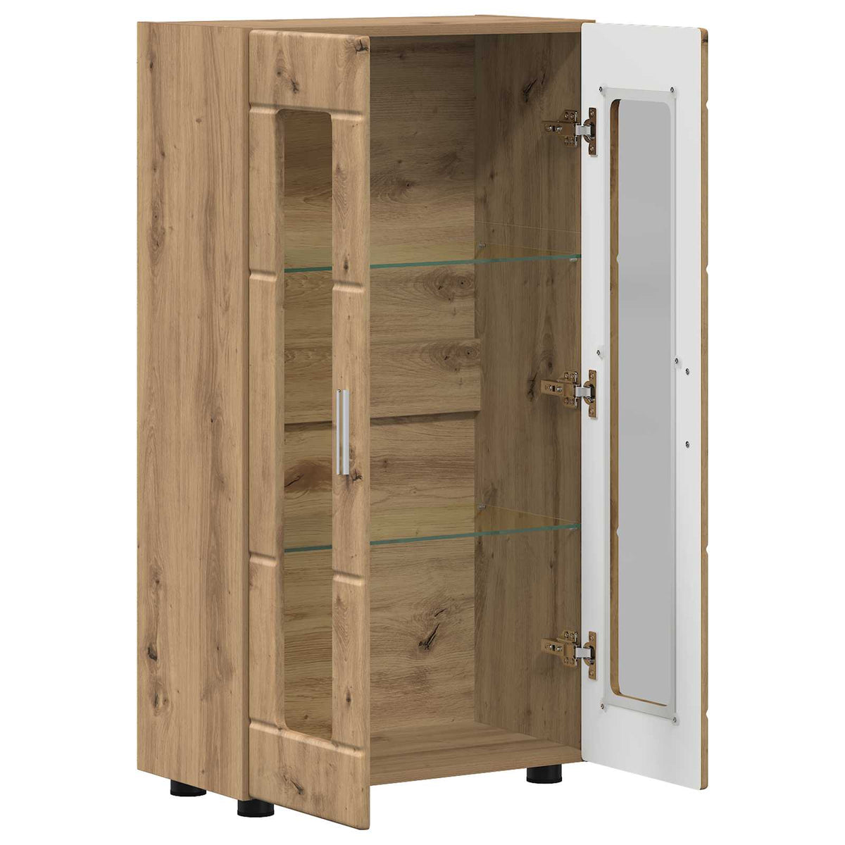vidaXL Sideboard FLORIN 55.5 x 29 x 100 cm Artisan Oak Engineered Wood 5