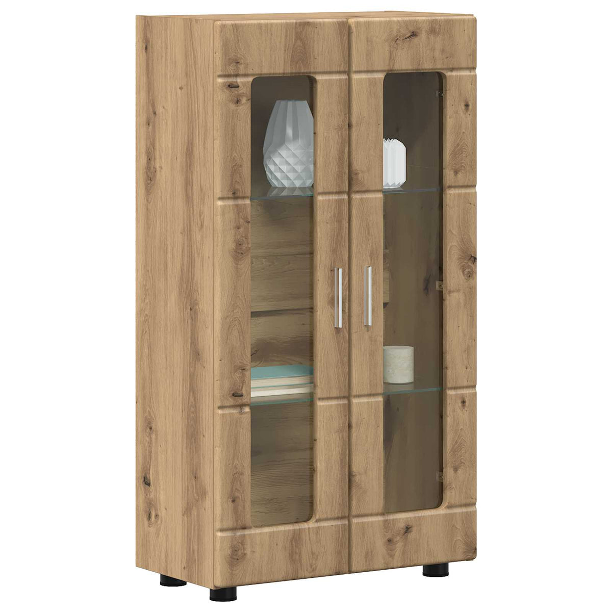 vidaXL Sideboard FLORIN 55.5 x 29 x 100 cm Artisan Oak Engineered Wood 3