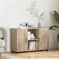 vidaXL Sideboard FLORIN 88.5 x 30.5 x 55.5 cm Sonoma Oak 1