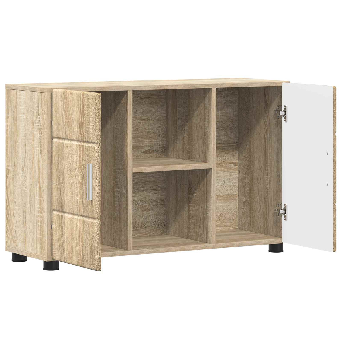 vidaXL Sideboard FLORIN 88.5 x 30.5 x 55.5 cm Sonoma Oak 5