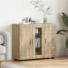 vidaXL TV Cabinet Set FLORIN 3 pcs 150 x 39 x 30 cm Sonoma Oak