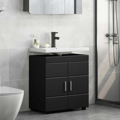 vidaXL Bathroom Cabinet Set TULUM 60 x 34 x 63 cm Basin Cabinet