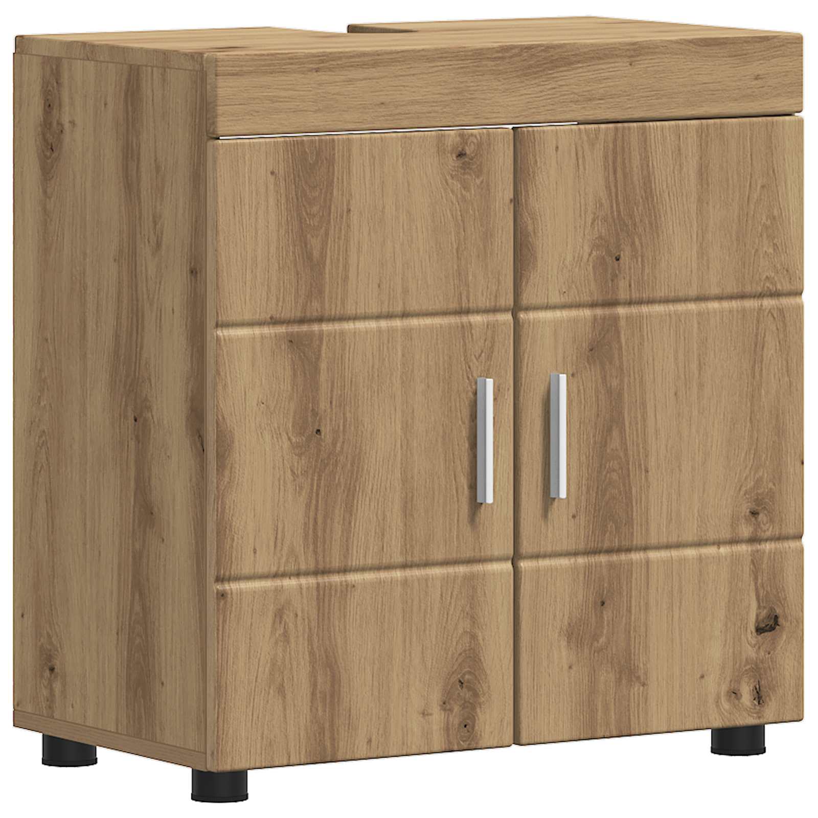 vidaXL Bathroom Cabinet Set TULUM Artisan Oak 60 x 34 x 63 cm 2
