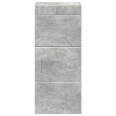 vidaXL Bathroom Wall Cabinet TULUM Concrete Grey 37 x 24.5 x 86 cm 6